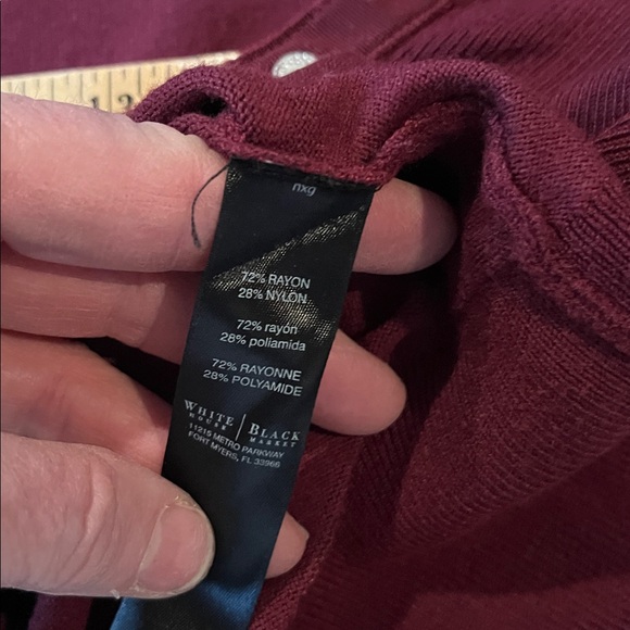 WHBM Color Port Snap Cardigan size Medium - Picture 7 of 9